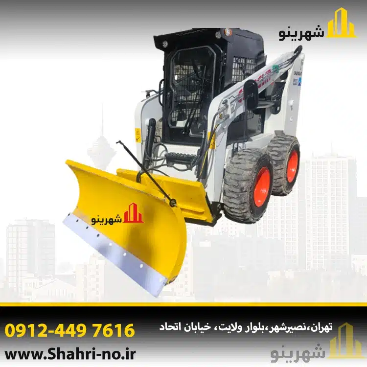 برفروب بابکت در برف سنگین